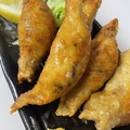 料理メニュー写真 鶏皮ギョーザ