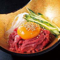 当店一押し!!和牛ユッケ!!