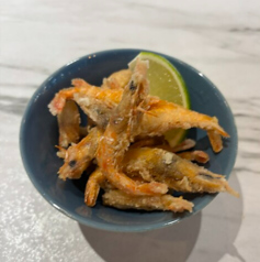 岡山牛窓直送のがらえびの唐揚げ