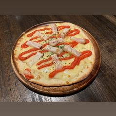 明太餅チーズピザ