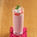 料理メニュー写真&nbsp;いちごシェイク