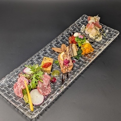 Dinner C コースに含まれる アンティパストミスト
