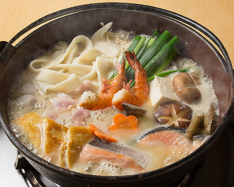 新郷土料理大賞日本一の鍋料理『やせうまだんご汁』心と身体の芯まで温まります