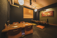 完全個室もご用意しております