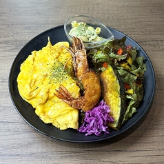 オムえび飯