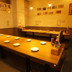 『大勢のご宴会も大丈夫♪』　お座敷は掘りごたつ席の大広間！最大40名までご案内が可能です。※系列店イメージ