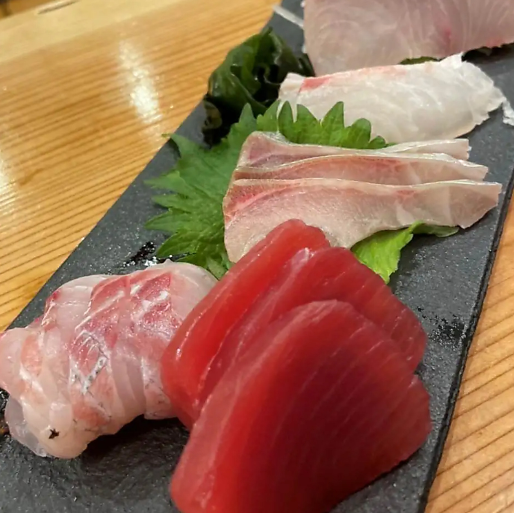 市場直送の新鮮な海鮮♪