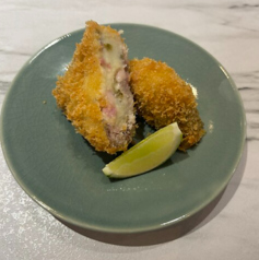 脂がのったイワシのコロッケ