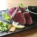 料理メニュー写真&nbsp;本鰹の藁たたき