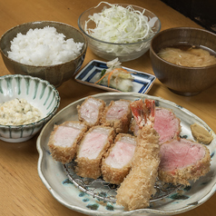 トリプルかつ定食
