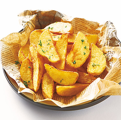 皮付きフライドポテト