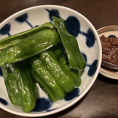 おつまみ生ピーマン