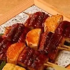 鰻の白焼き串 3本