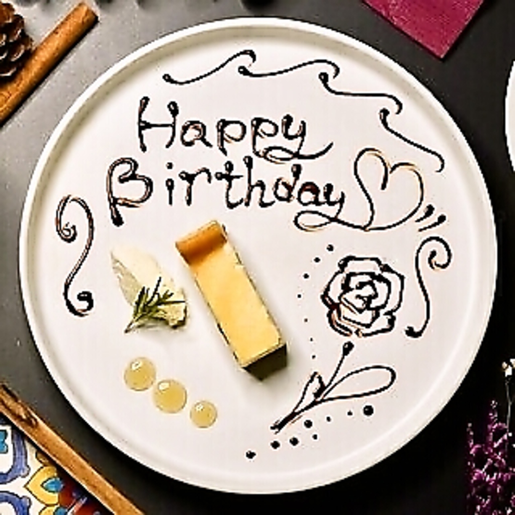 メッセージ付きデザート付きの記念日ランチコースあり！カジュアルなお祝いに最適です◎ぜひご利用を