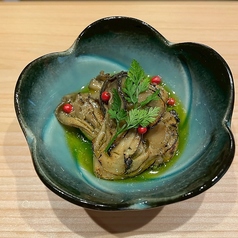 牡蠣のオイル漬け