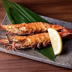 炉端名物大海老原始焼き　１本