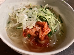 特製冷麺　【Korean Style Chilled  Noodle】