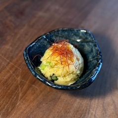 野沢菜ポテサラ