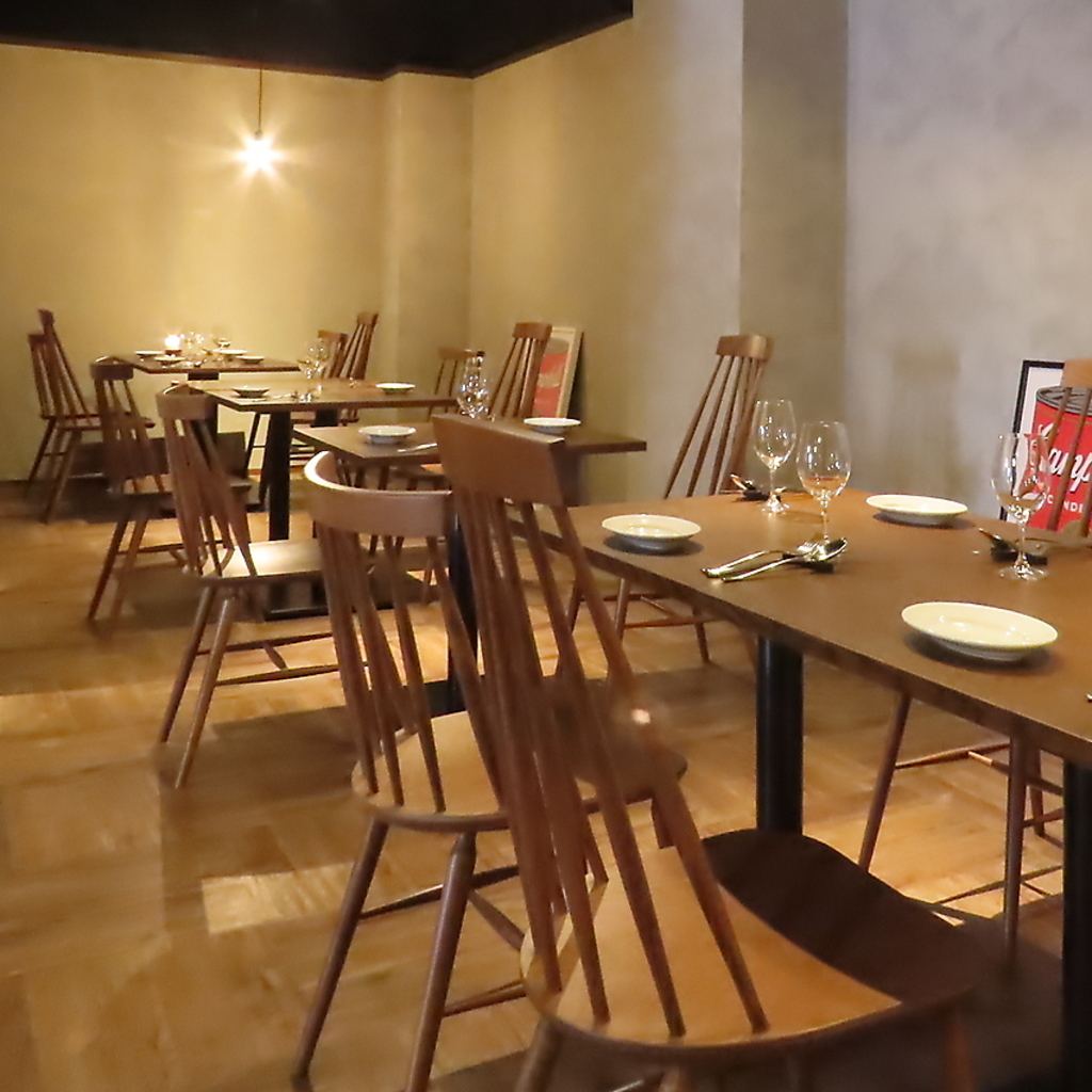 デートや女子会、パーティーや宴会に最適なスペースをご用意。貸切も可能なのでお気軽にご相談下さい