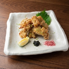 自家製黒柚子胡椒 ヤゲン軟骨揚げ
