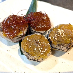 里芋の二色田楽～ニンニク味噌・柚子味噌～