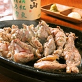 料理メニュー写真 地鶏の炭火焼