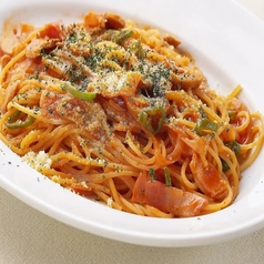 昔ながらのナポリタン　Ketchup based spaghetti