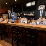 お食事しながらスポーツ観戦も◎