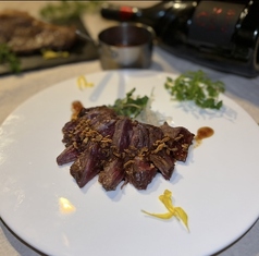 牛ハラミの鉄板焼き 150g