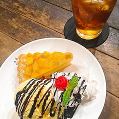 マンゴーのタルト／レアチーズケーキ／手作りケーキ