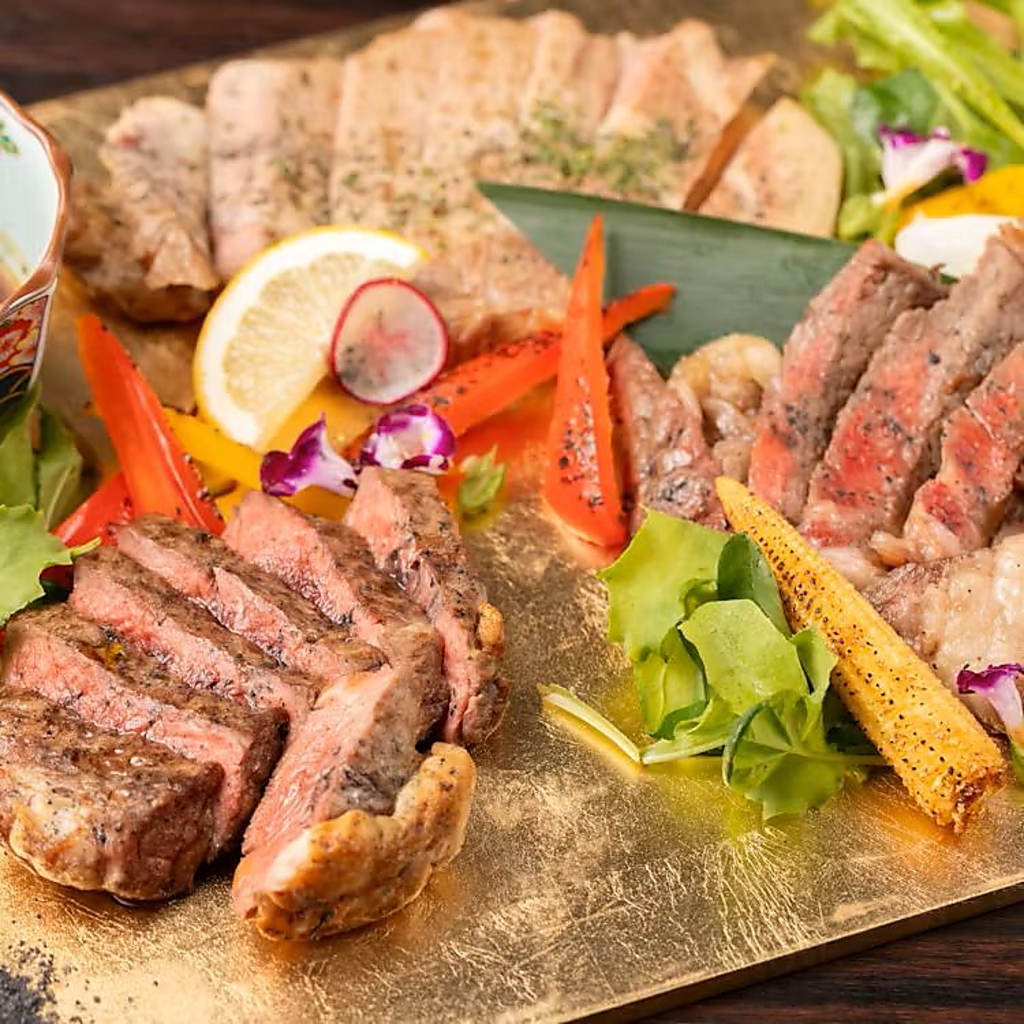 こだわり！国産黒毛和牛や芳醇豚など厳選食材をご用意しております