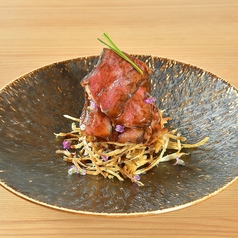 黒毛和牛ロース山椒焼き