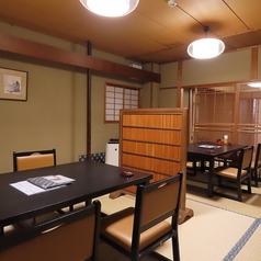5~10名様の小宴会に最適なお座敷個室です。テーブル席で楽にお過ごしいただけます。
