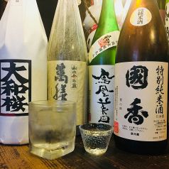 店主こだわりの焼酎や日本酒が数多くご用意★