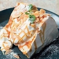 料理メニュー写真 エンゼルフードケーキ バニラキャラメル