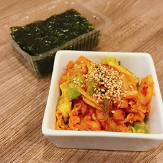 アボカドとキムチのナムル