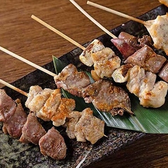 焼鳥6本盛り合わせ(塩/タレ)