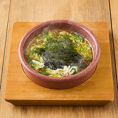 しらすと青海苔のアヒージョ