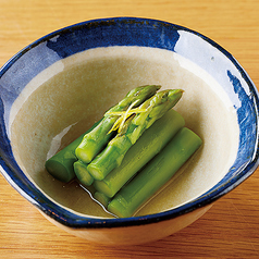 アスパラのお浸し