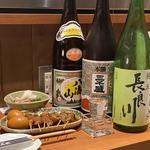 岐阜の地酒と八海山！100円でご奉仕！