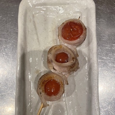 ミニトマト豚巻き(2本)
