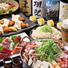 海鮮と産地鶏の炭火焼 うお鶏 沼津駅店のコース写真