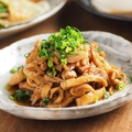料理メニュー写真 鶏皮ポン酢