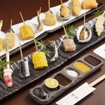 【最寄りは押上駅】見た目も華やかな創作串揚げは大切な方へのおもてなしにもぴったりです。