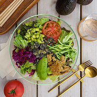 【30種類以上】豊富なトッピングが楽しいサラダバー