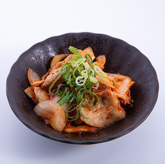 豚キムチ/とろろチーズ鉄板焼き 各