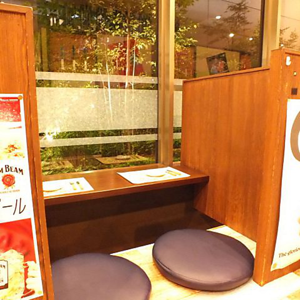 2名様専用！半個室掘りごたつ式カウンター席　梅田/西梅田/個室/歓送迎会/食べ放題