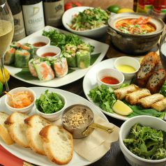 【ベトナム料理の人気店!!】無農薬野菜使用の絶品料理♪の写真
