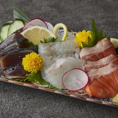 海鮮三種盛合わせ