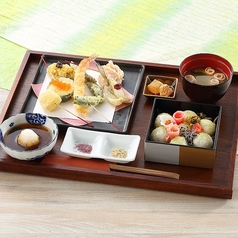 夏のひとくち天ぷら御膳